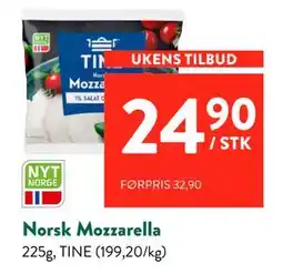 Jacobs Norsk Mozzarella tilbud