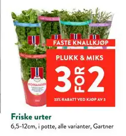 Jacobs Friske urter tilbud