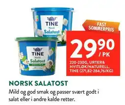 Jacobs NORSK SALATOST tilbud