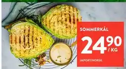 Jacobs SOMMERKÅL tilbud