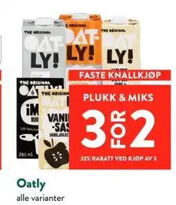 Jacobs Oatly tilbud