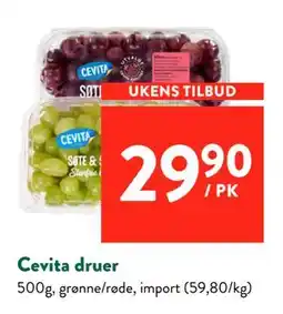 Jacobs Cevita druer tilbud