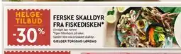 Coop Mega FERSKE SKALLDYR FRA FISKEDISKEN tilbud