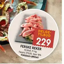 Coop Mega FERSKE REKER tilbud