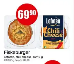 Spar Fiskeburger tilbud