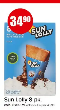 Spar Sun Lolly 8-pk tilbud