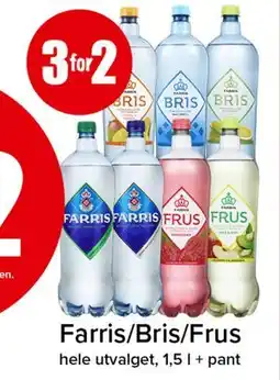 Spar Farris/Bris/Frus tilbud