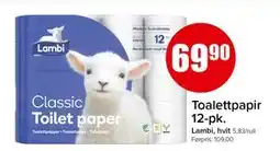Spar Toalettpapir 12-pk tilbud