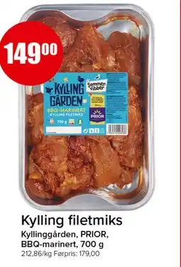 Spar Kylling filetmiks tilbud