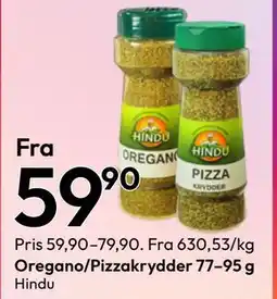 Gigaboks Oregano/Pizzakrydder 77–95 g tilbud