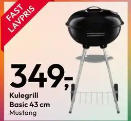 Gigaboks Kulegrill Basic 43 cm tilbud