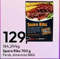 Gigaboks Spare Ribs 700 g tilbud