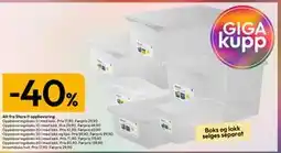 Gigaboks Alt fra Store It oppbevaring tilbud