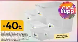 Gigaboks Alt fra Store It oppbevaring tilbud