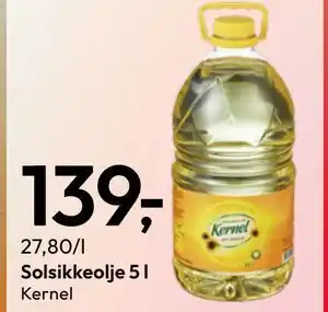 Gigaboks Solsikkeolje 5 l tilbud