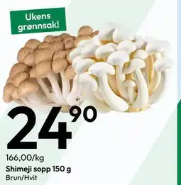 Gigaboks Shimeji sopp 150 g tilbud