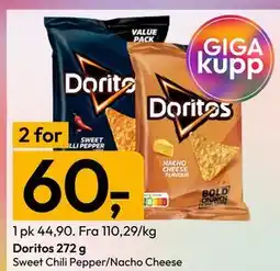 Gigaboks Doritos 272 g tilbud