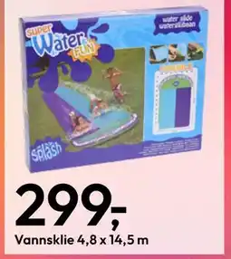 Gigaboks Vannsklie 4,8 x 14,5 m tilbud