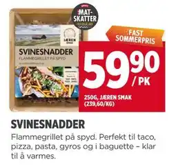 Meny SVINESNADDER tilbud