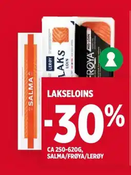 Meny LAKSELOINS tilbud