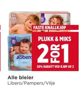 Meny Alle bleier tilbud