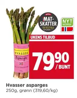 Meny Hvasser asparges tilbud