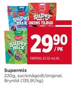 Meny Supermix tilbud