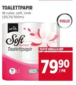 Meny TOALETTPAPIR tilbud