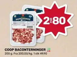 Matkroken COOP BACONTERNINGER tilbud