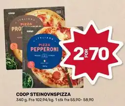 Matkroken COOP STEINOVNSPIZZA tilbud