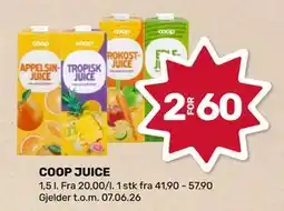 Matkroken COOP JUICE tilbud