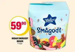 Coop Extra NIDAR Smågodt beger tilbud