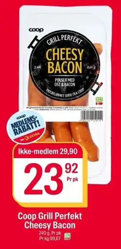 Coop Extra COOP Grill perfekt cheesy bacon tilbud