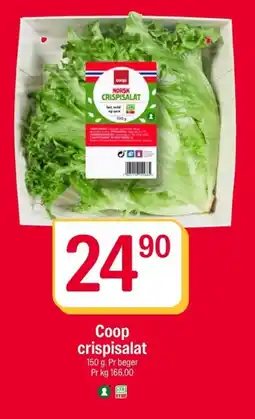 Coop Extra COOP Crispisalat tilbud