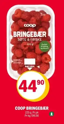 Coop Extra COOP Bringebær tilbud