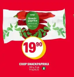 Coop Extra COOP Snackpaprika tilbud