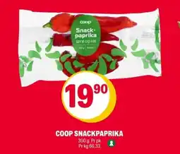 Coop Extra COOP Snackpaprika tilbud