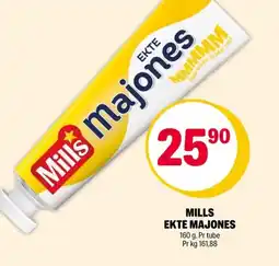 Coop Extra MILLS Ekte majones tilbud