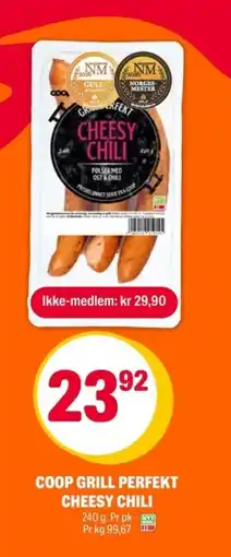 Coop Extra COOP Grill perfekt cheesy chili tilbud