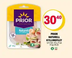 Coop Extra PRIOR Naturell kyllingfilet tilbud