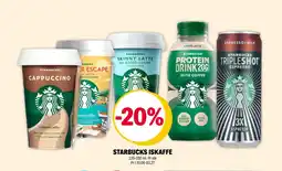 Coop Extra STARBUCKS Iskaffe tilbud