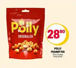 Coop Extra POLLY Peanøtter tilbud