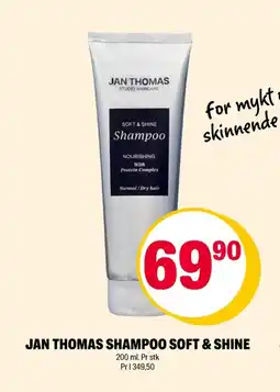 Coop Extra JAN THOMAS Shampoo soft & shine tilbud