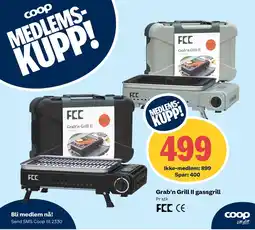 Coop Extra Grab'n Grill Il gassgrill tilbud