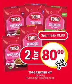 Coop Extra TORO Asiatisk kit tilbud