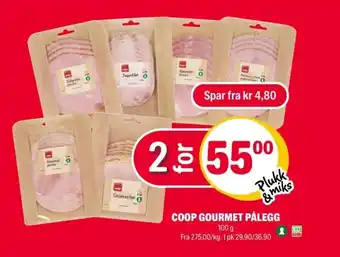 COOP Gourmet pålegg
