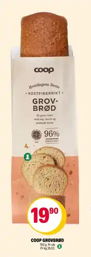 Coop Extra COOP Grovbrød tilbud