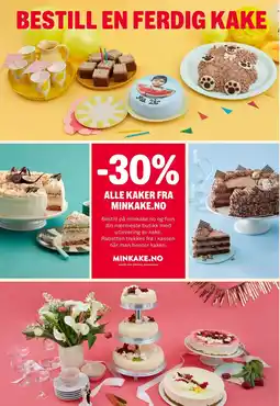 Coop Extra Alle kaker fra minkake.no tilbud