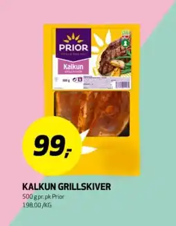Bunnpris PRIOR Kalkun grillskiver tilbud