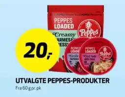 Bunnpris Utvalgte peppes-produkter tilbud
